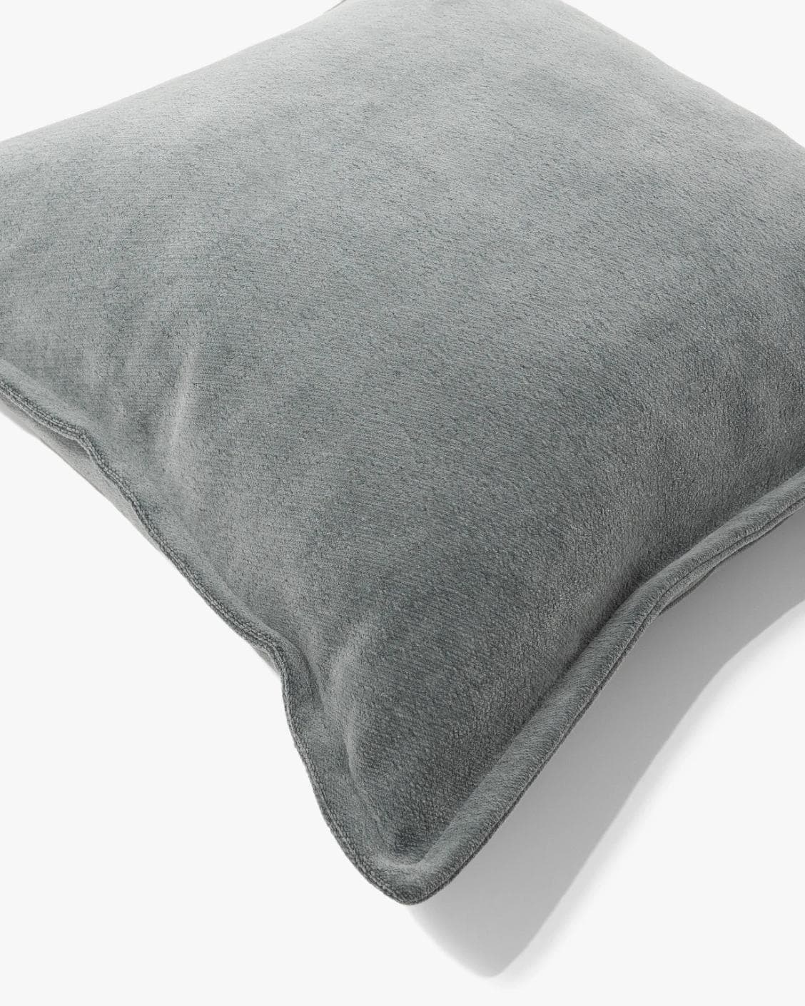 Haley Lucas cushion in azure and grey, shown in a product top view as image 8