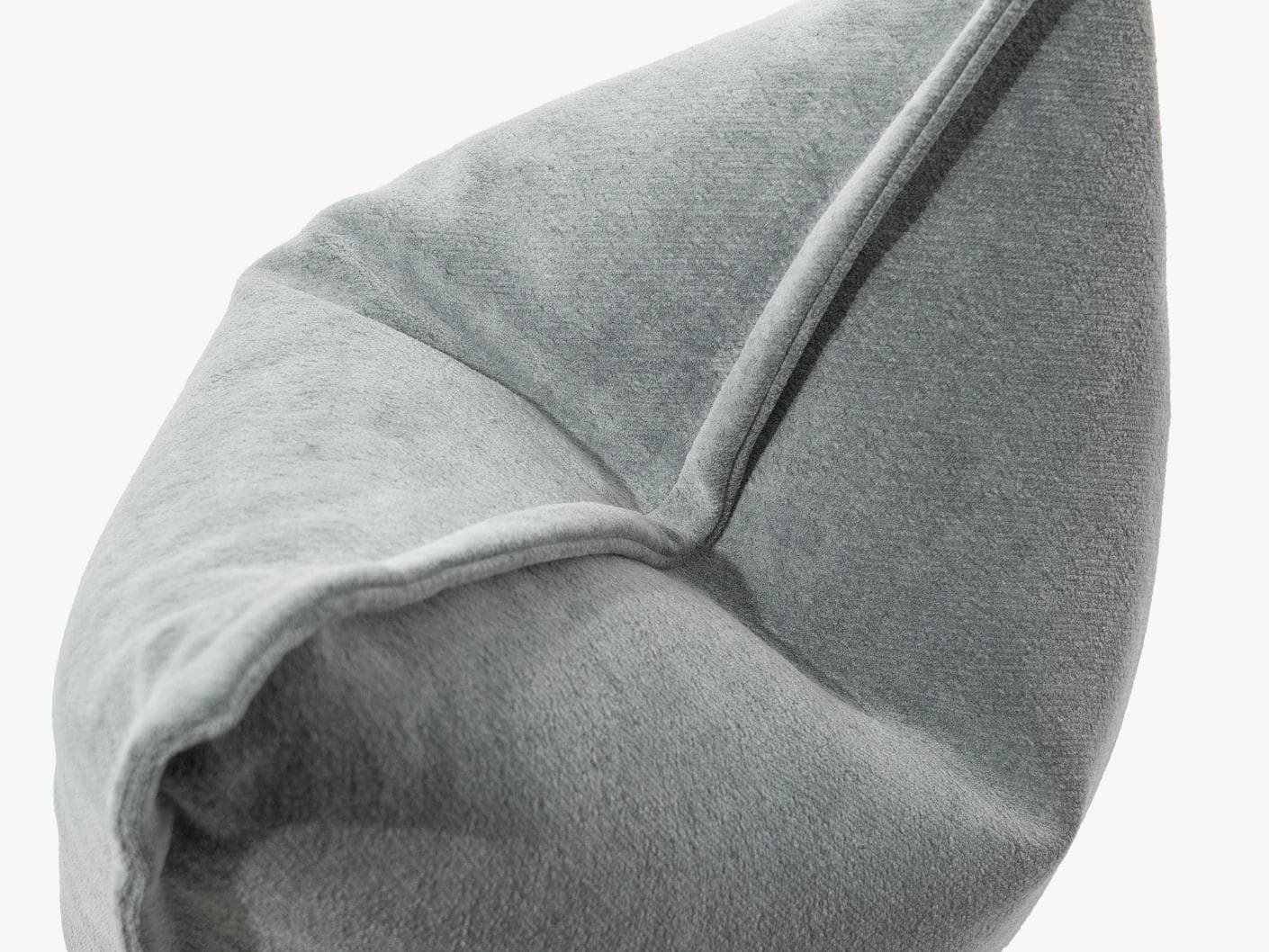 Haley Lucas cushion in azure and grey, shown in a product top view as image 9