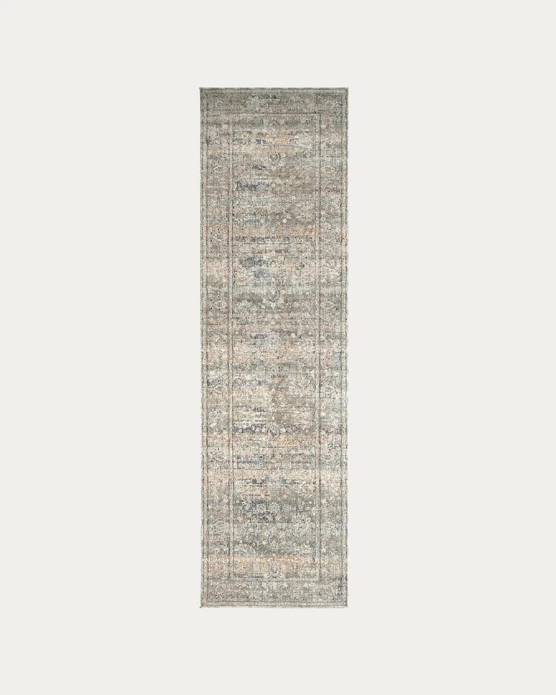 Hana Dune carpets in beige and rust, shown in a product top view as image 1