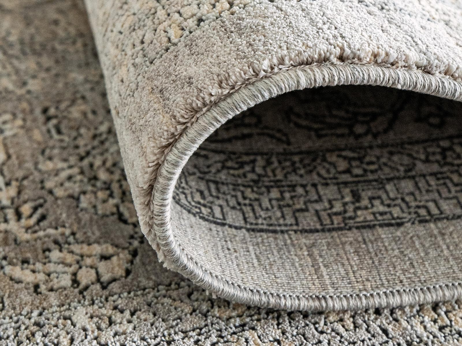 Harper Ashton carpet in grey, shown in a product close-up as image 10