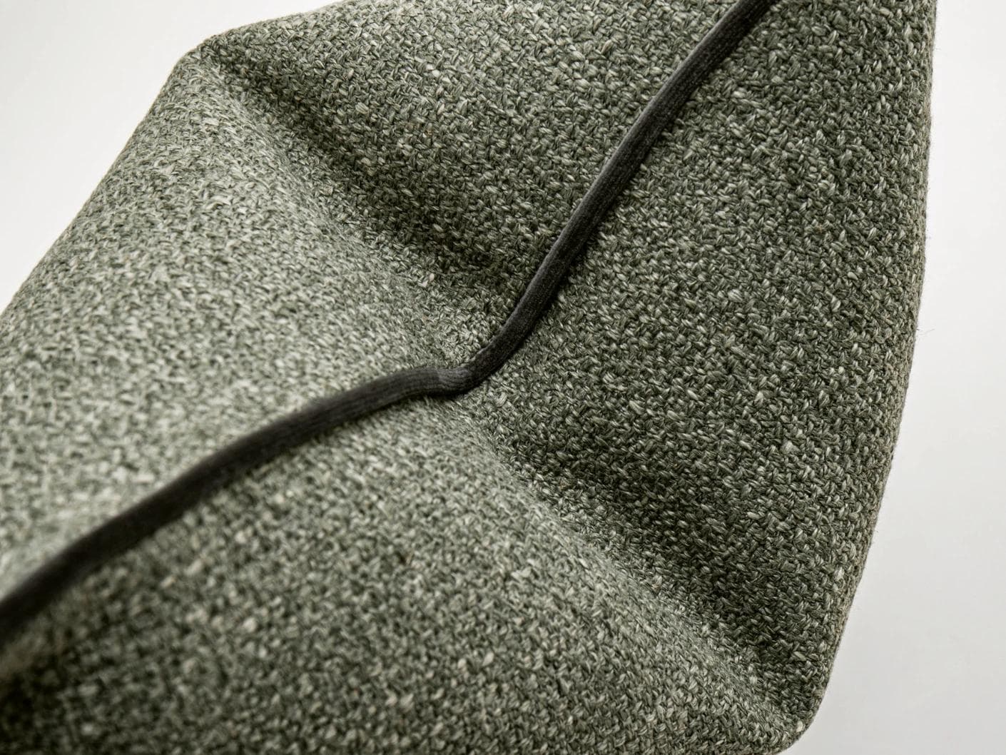 Harrison Sage cushion in green, shown in a product top view as image 7
