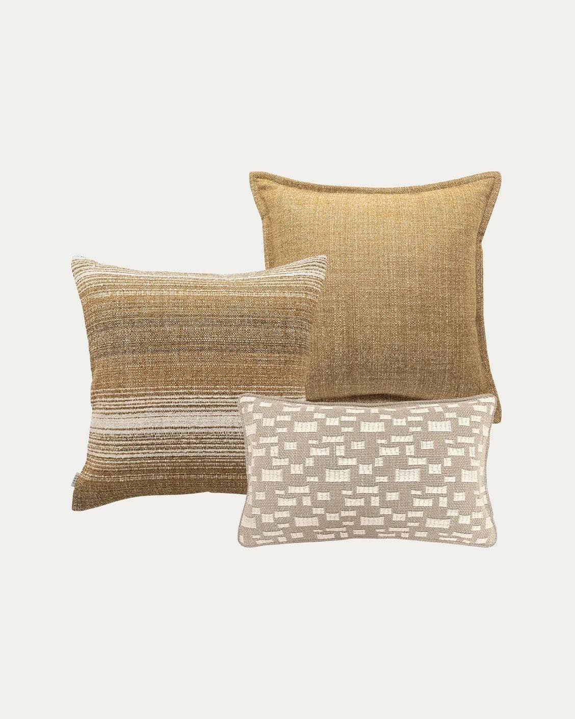 Hash Bundle bundle - indoor in beige and yellow, shown in a product front view as image 1