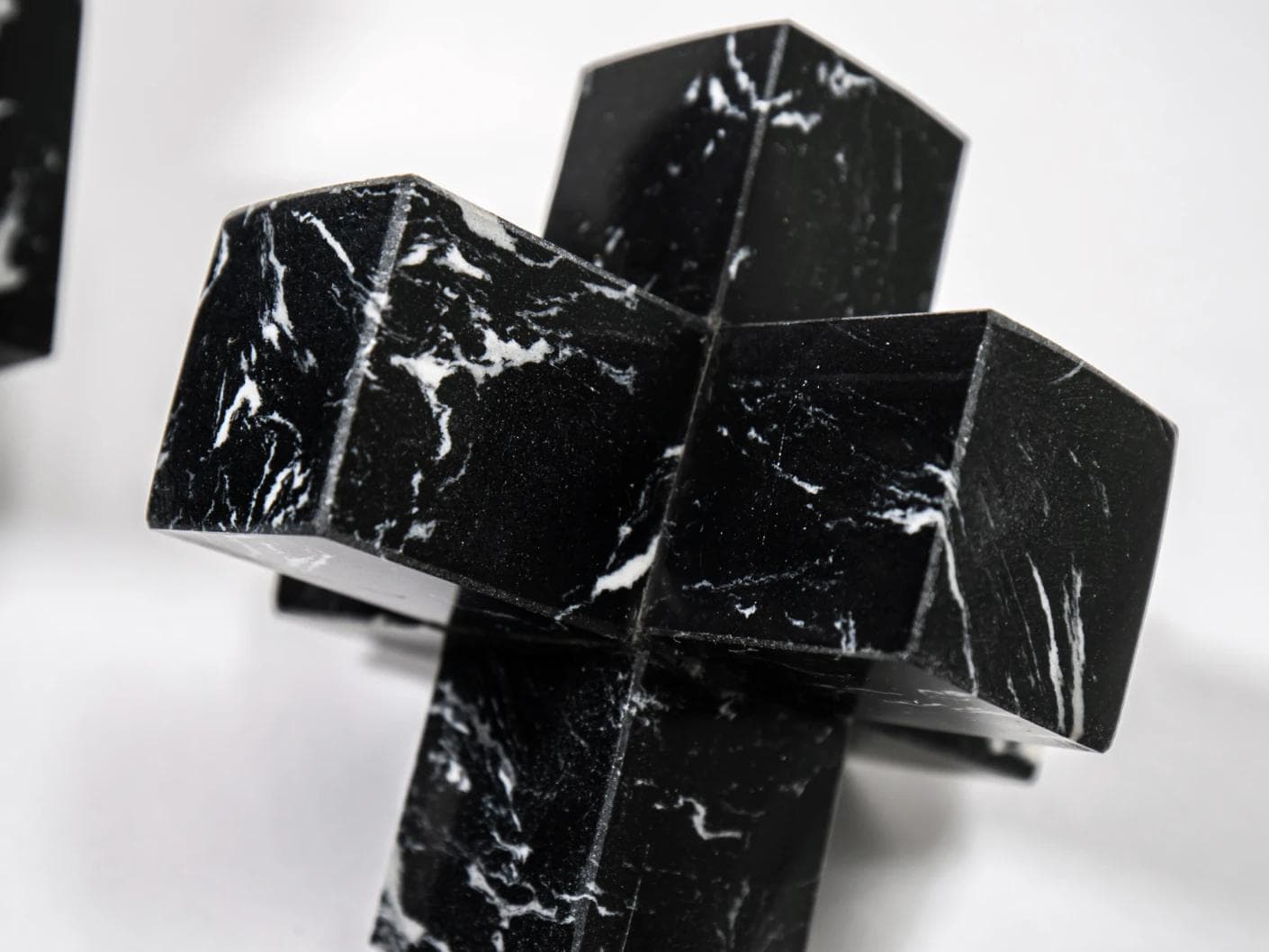 Herman Ellis statues and sculptures in black, shown in a product close-up top view as image 8