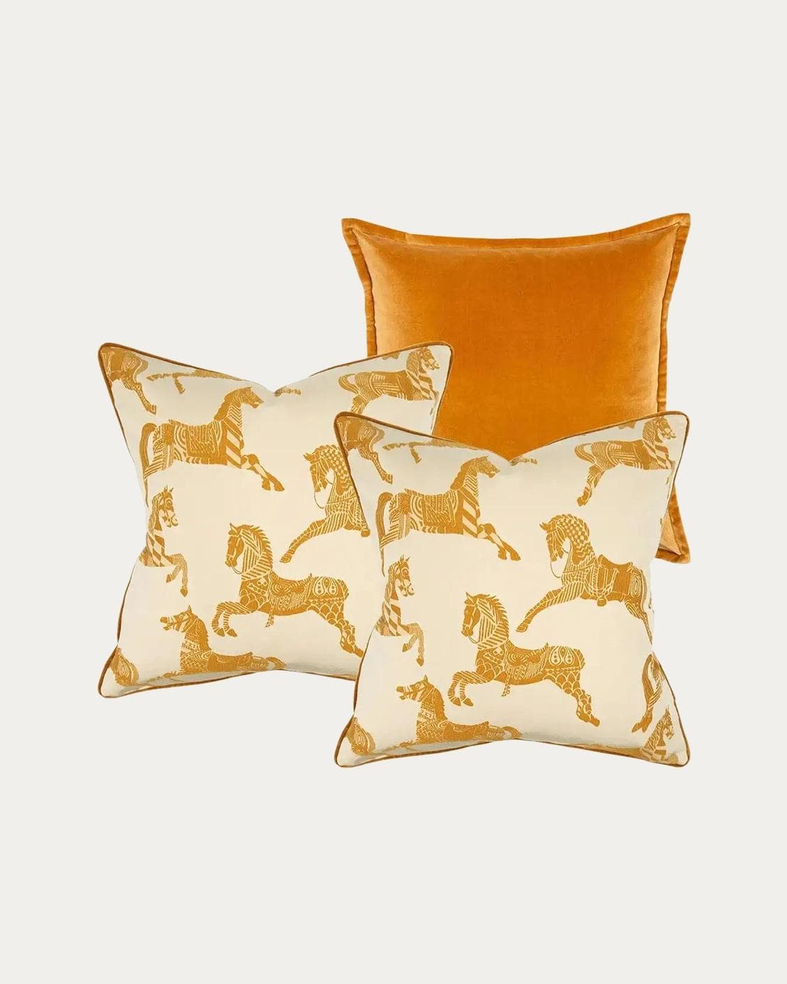 Arie Bundle bundle - indoor in orange and beige, shown in a product front view as image 1