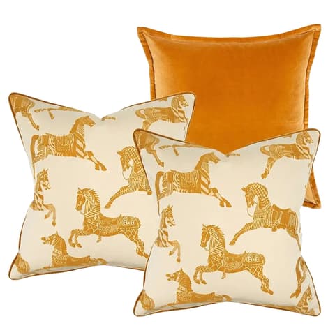 Arie Bundle bundle - indoor in orange and beige, shown in a product front view as image 1