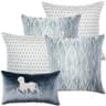 Edwin Bundle bundle - indoor in blue, silver and white, shown in a product front view as image 1