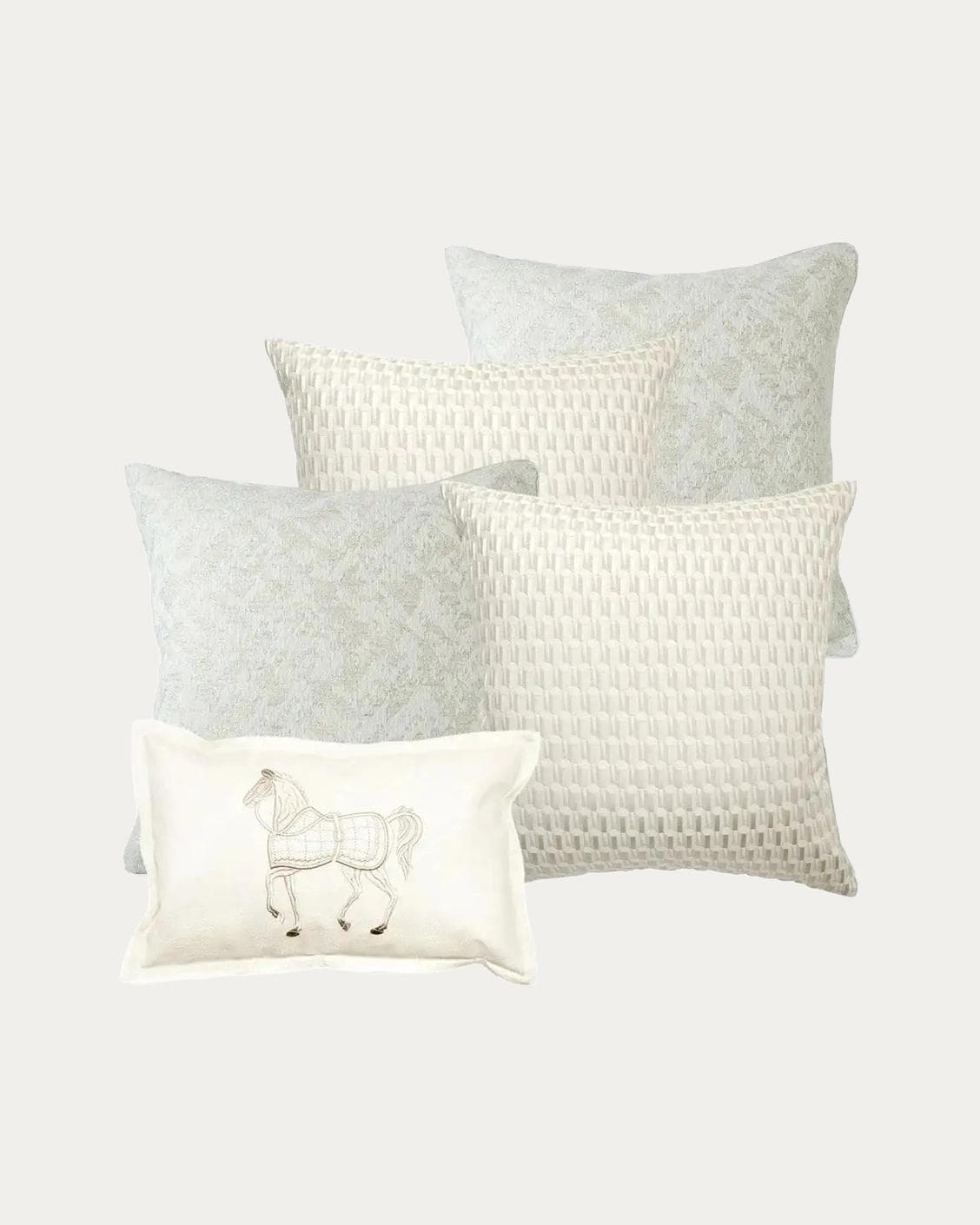 Carmi Bundle bundle - indoor in white and beige, shown in a product front view as image 1