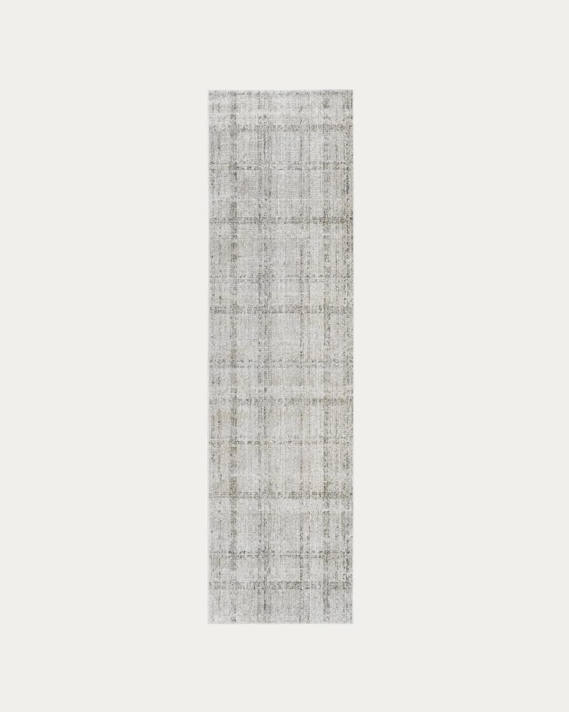 Ada Ivory carpets in taupe, shown in a product top view as image 1