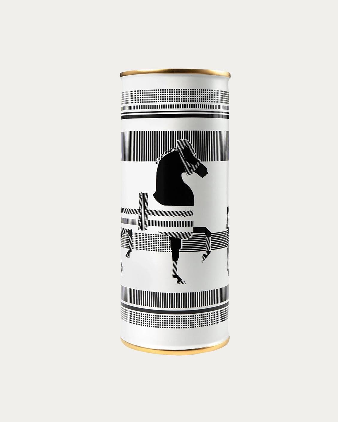 Aurora Arneson vases in white and black, shown in a product front view as image 1