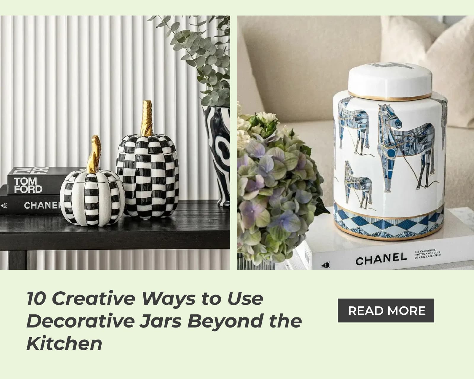 10 Creative Ways to Use Decorative Jars Beyond the Kitchen