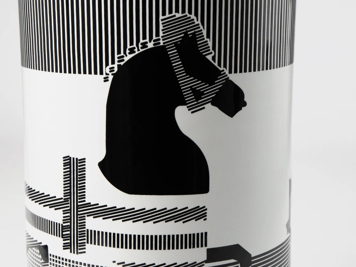 Aurora Arneson vases in white and black, shown in a product close-up as image 8