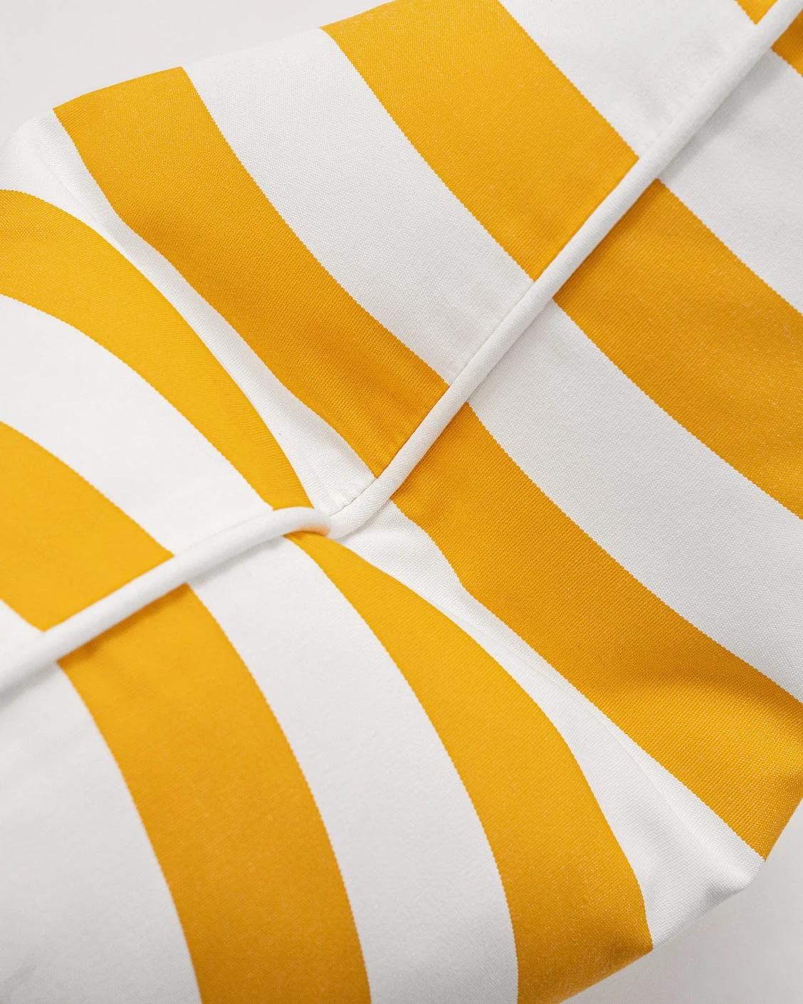 Aelia Gaze cushion in yellow, shown in a product top view as image 7
