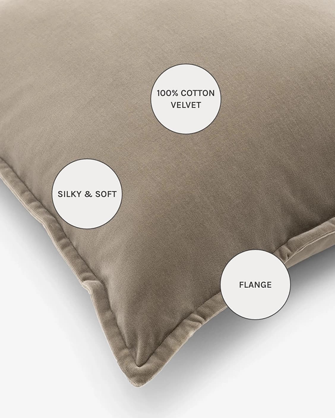 Alessandra Alpaca cushions in brown, shown in a top view as image 11