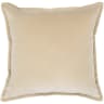 Alessandra River cushion in beige, shown in a product front view as image 1