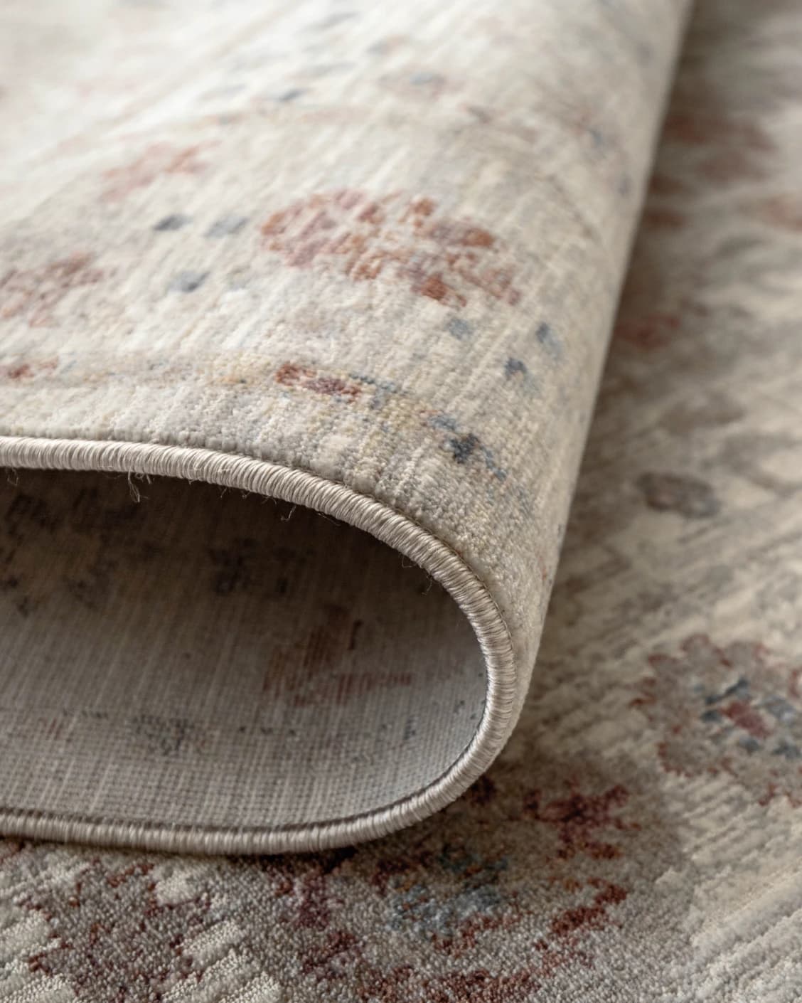 Alexander Dune carpet in red and beige, shown in a product close-up as image 11
