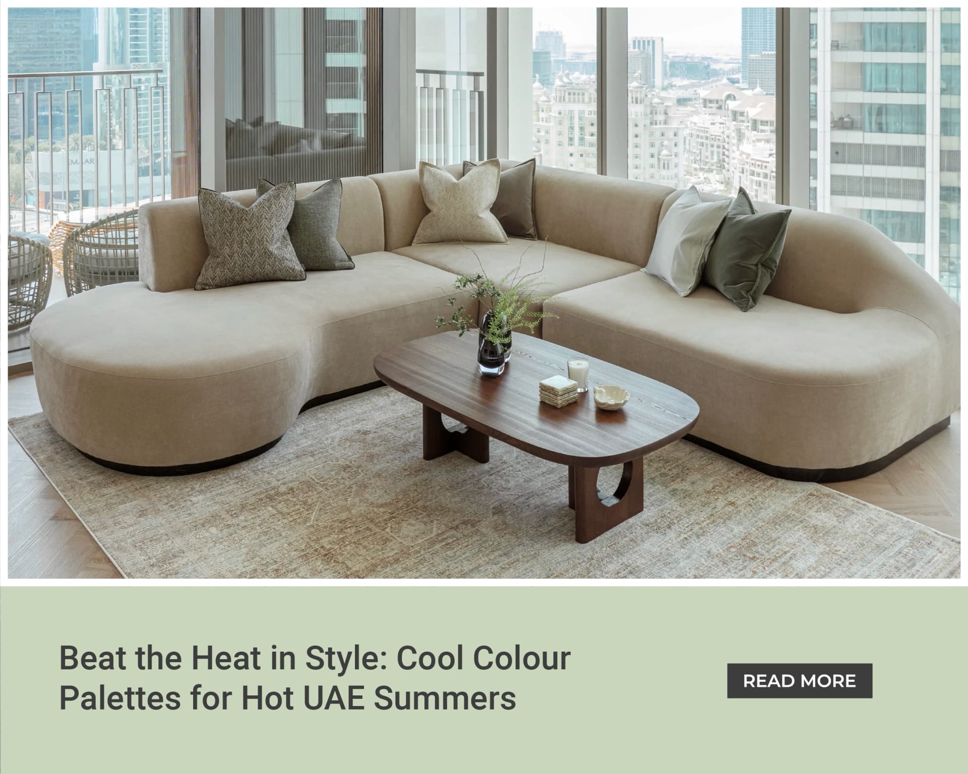 Beat the Heat in Style: Cool Colour Palettes for Hot UAE Summers