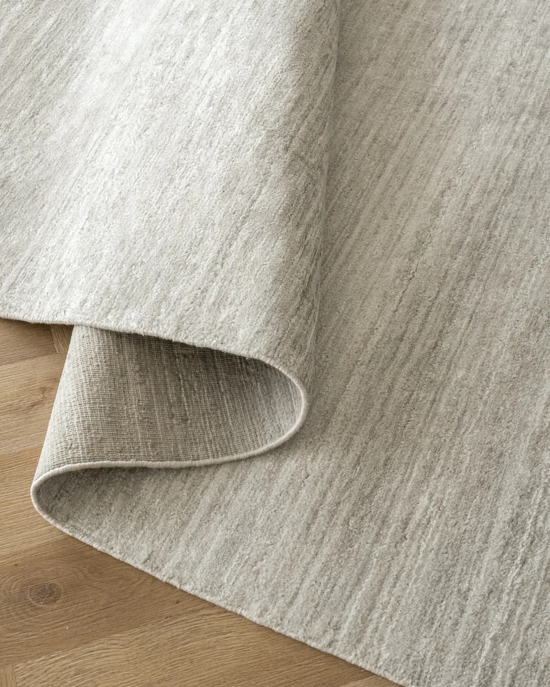 Beatrice Alba carpet in grey, shown in a product close-up top view as image 11