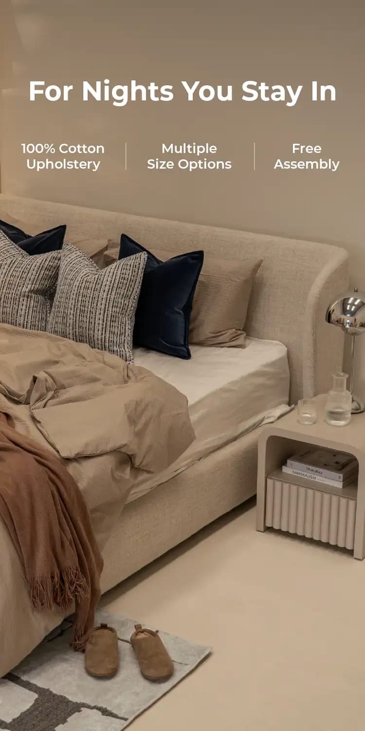 Bed Frame Collection Side Banner Mobile