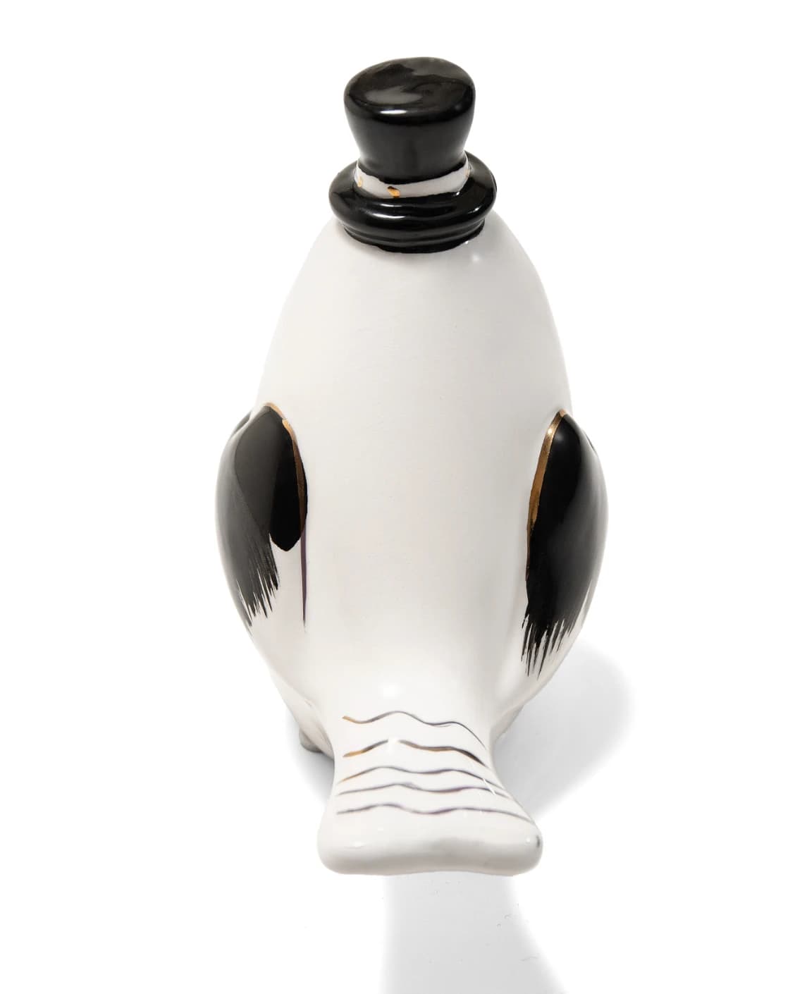 Berdy Arneson statues and sculptures in gold, white and black, shown in a product top view as image 9