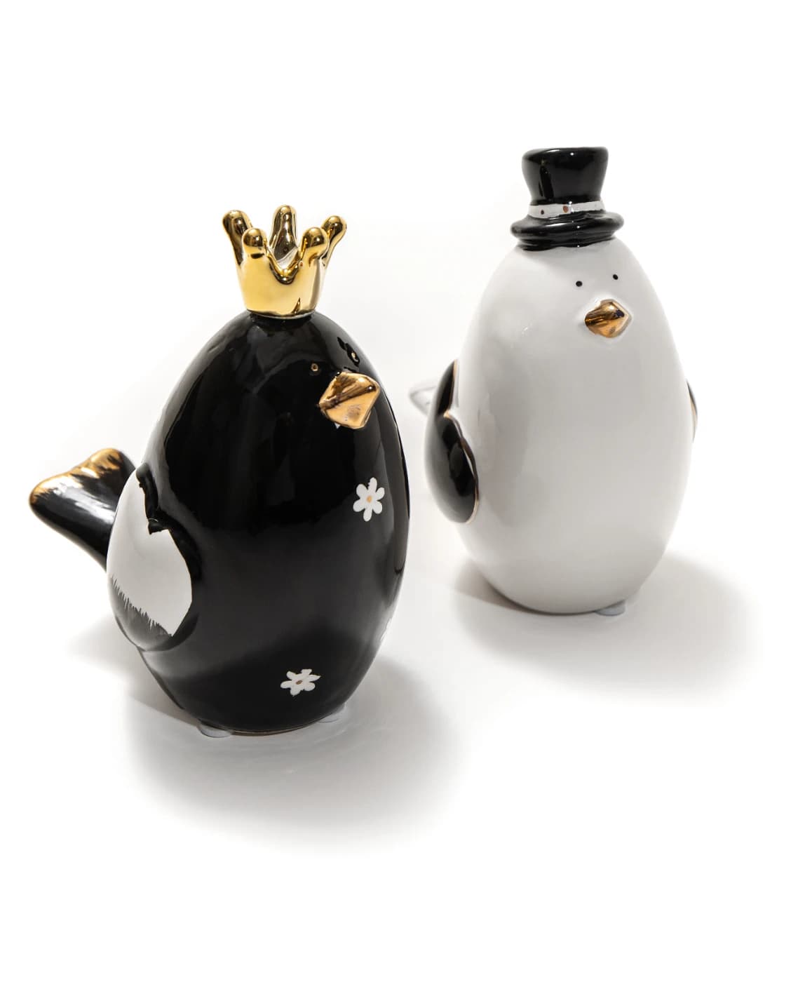 Berdy Arneson statues and sculptures in gold, white and black, shown in a product top view as image 11