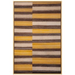 Bumblebee canvas in brown, beige and yellow, shown in a product front view as image 1