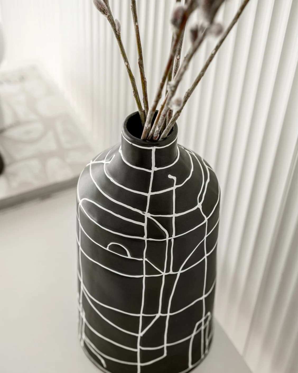 Carlene Arneson vases, shown in a lifestyle top view as image 6