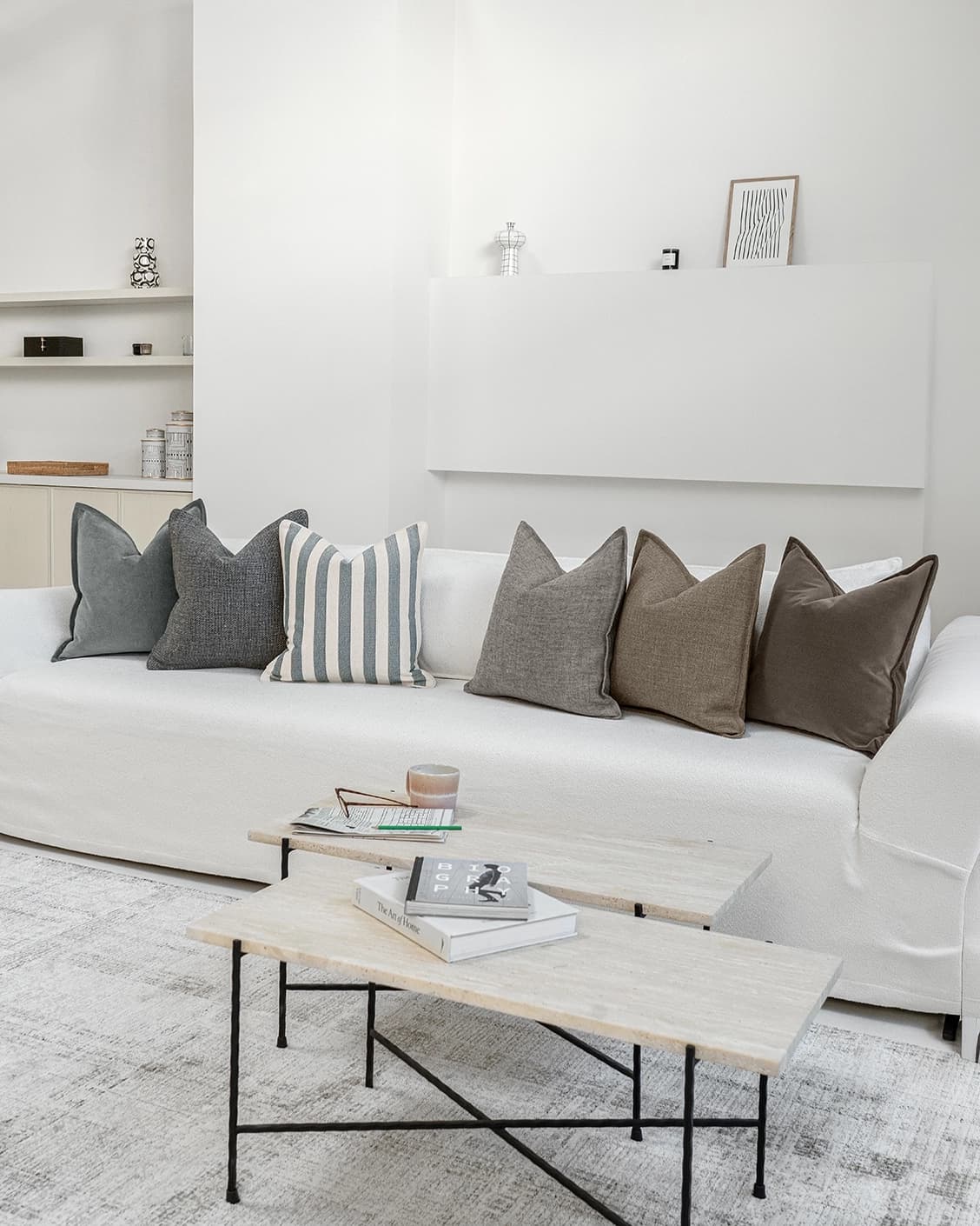 Chelsa Bundle cushion, shown in a lifestyle right view as image 2