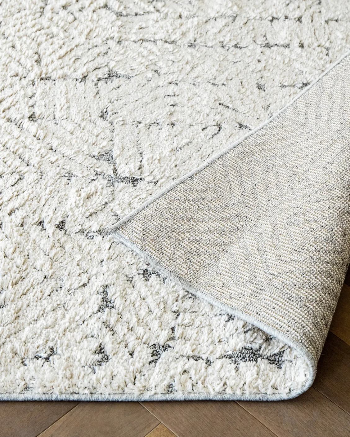 Conrad Sandy carpet in beige and grey, shown in a product close-up as image 8