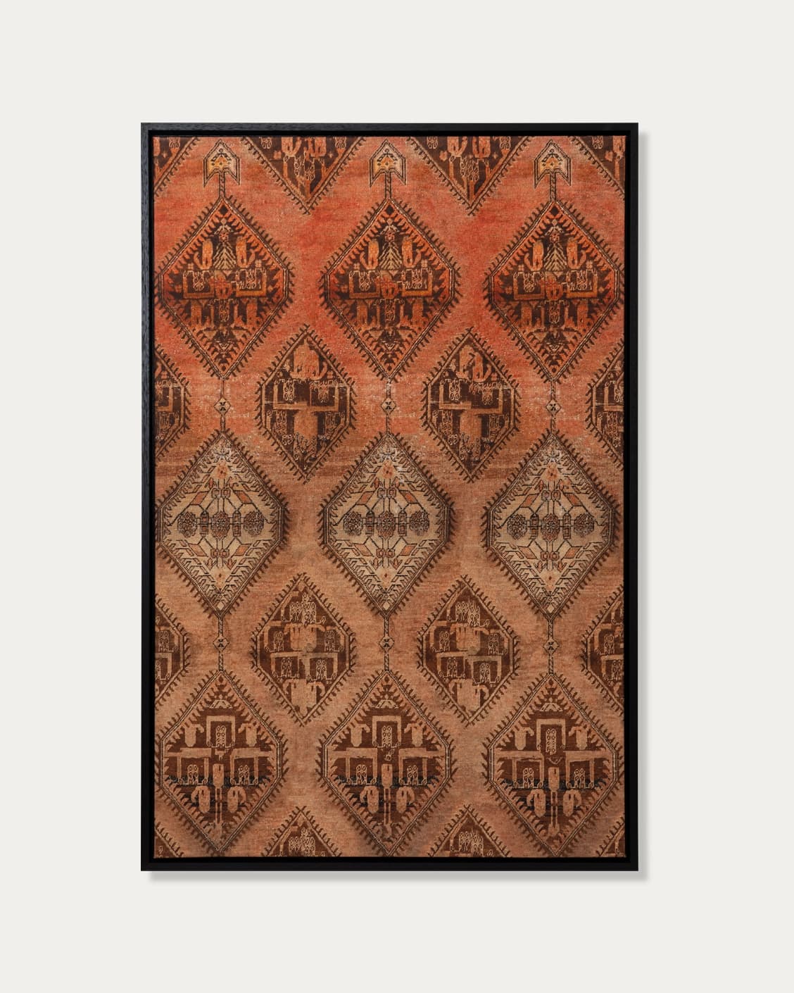 Terracotta canvas in brown, shown in a product front view as image 1