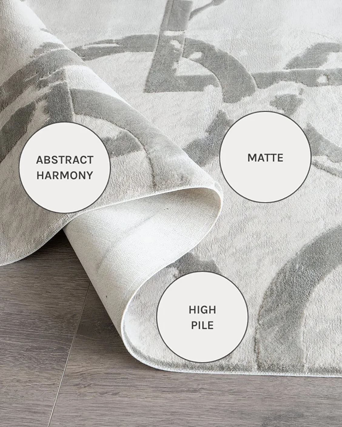 Cooper Dune carpets in dune, grey and silver, shown in a close-up as image 11