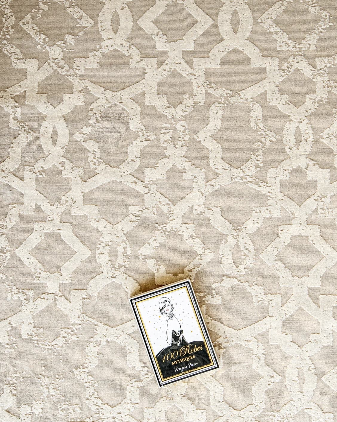 Cooper Sandy carpet in sandy, beige and ivory, shown in a product top view as image 12