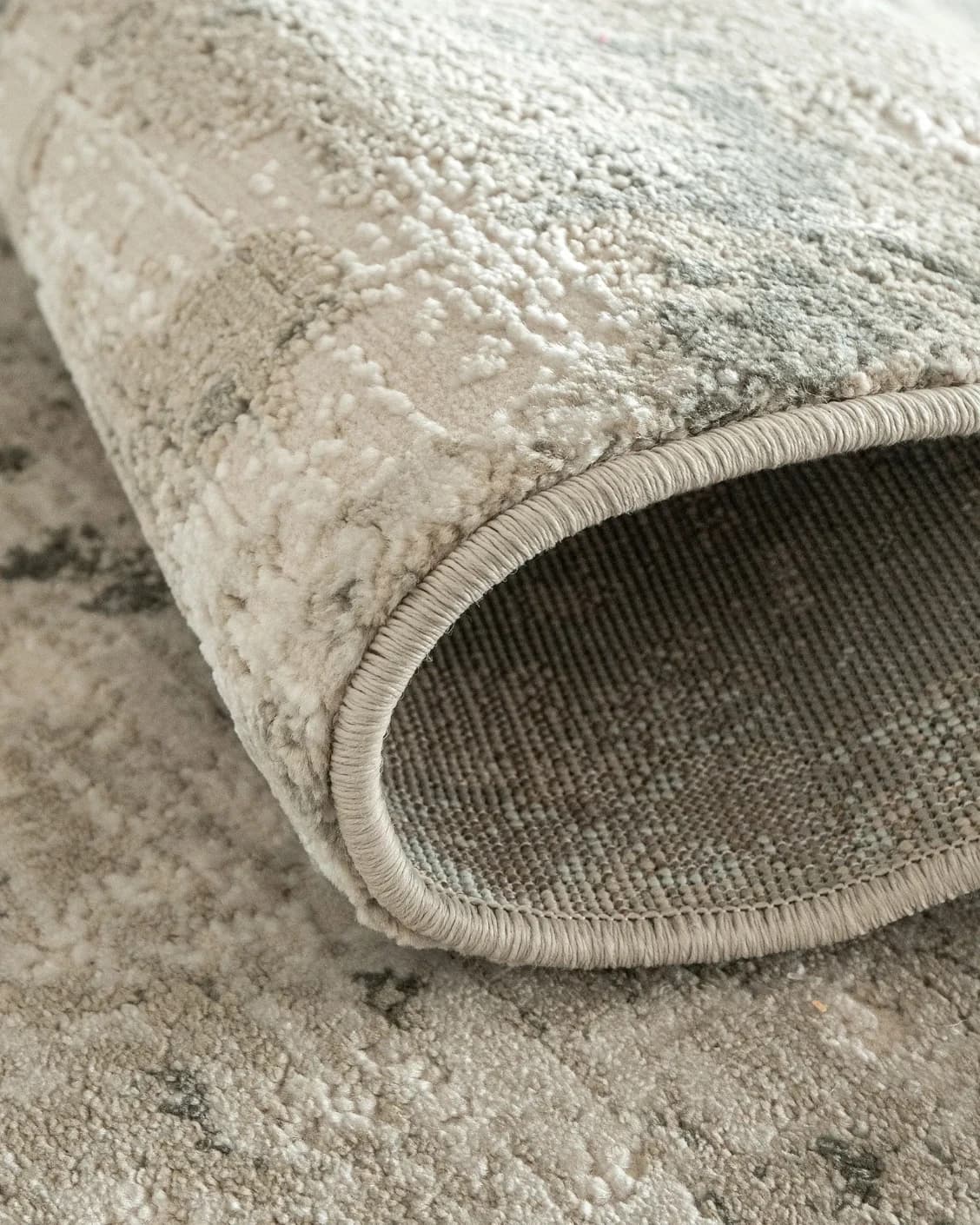Cooper Sky carpet in sky, blue and grey, shown in a product close-up as image 13