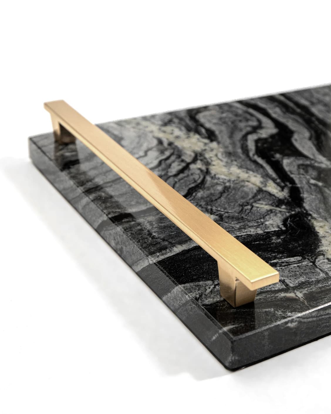 Daniel Bandiagara trays in gold and black, shown in a product close-up as image 3