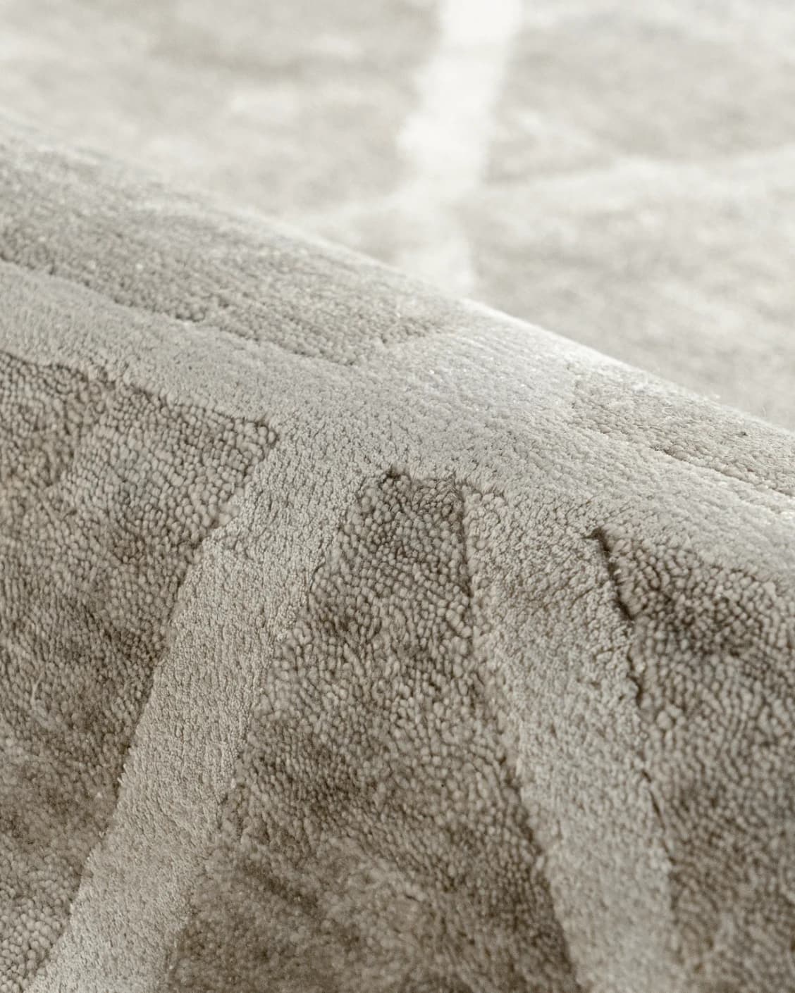 Dash Alba carpet in grey and ivory, shown in a product close-up as image 13