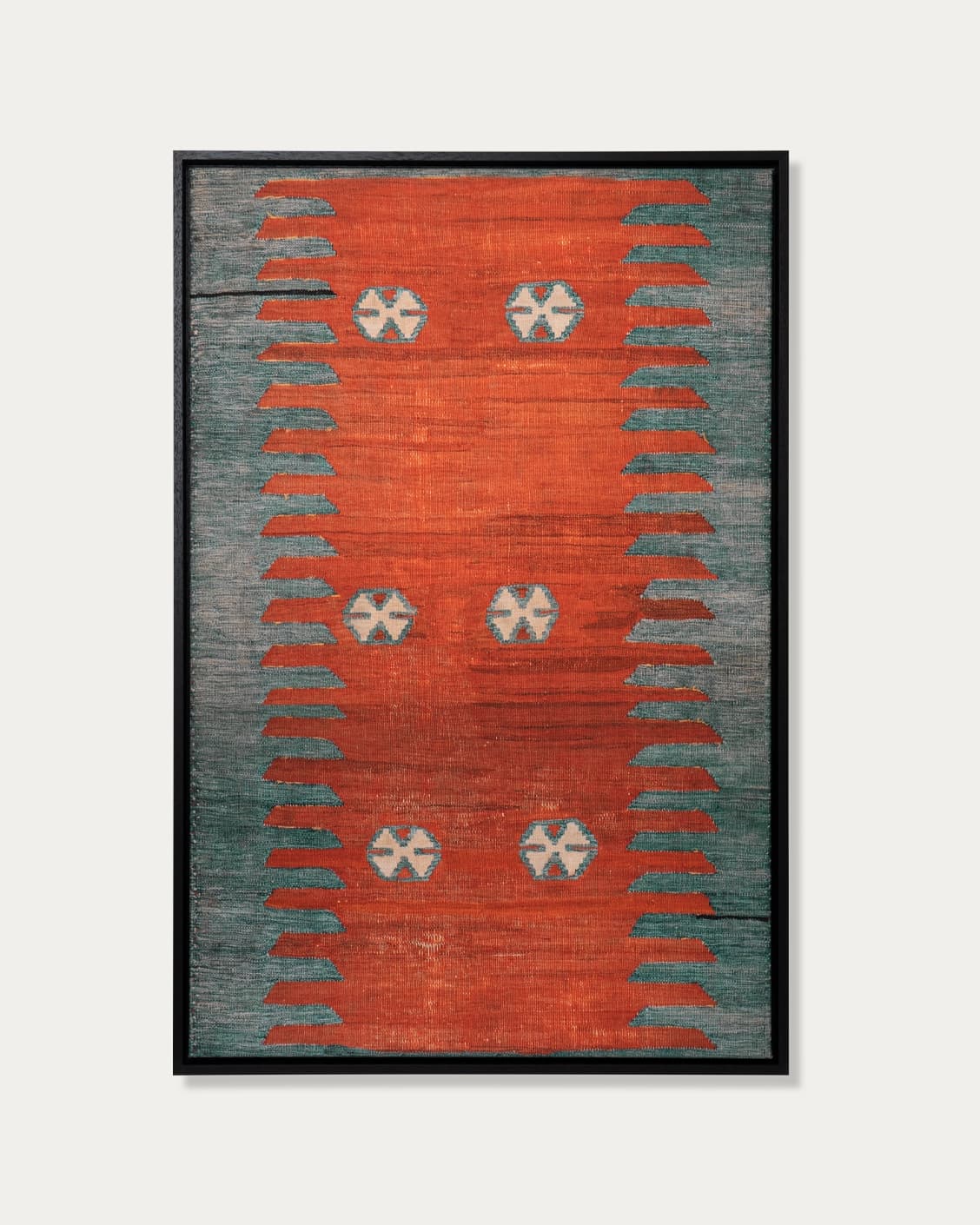 Denim Shades canvas in red and blue, shown in a product front view as image 1