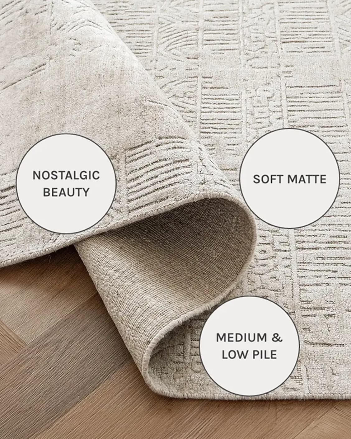 Eh Ava Limestone Round pots, shown in a close-up as image 12