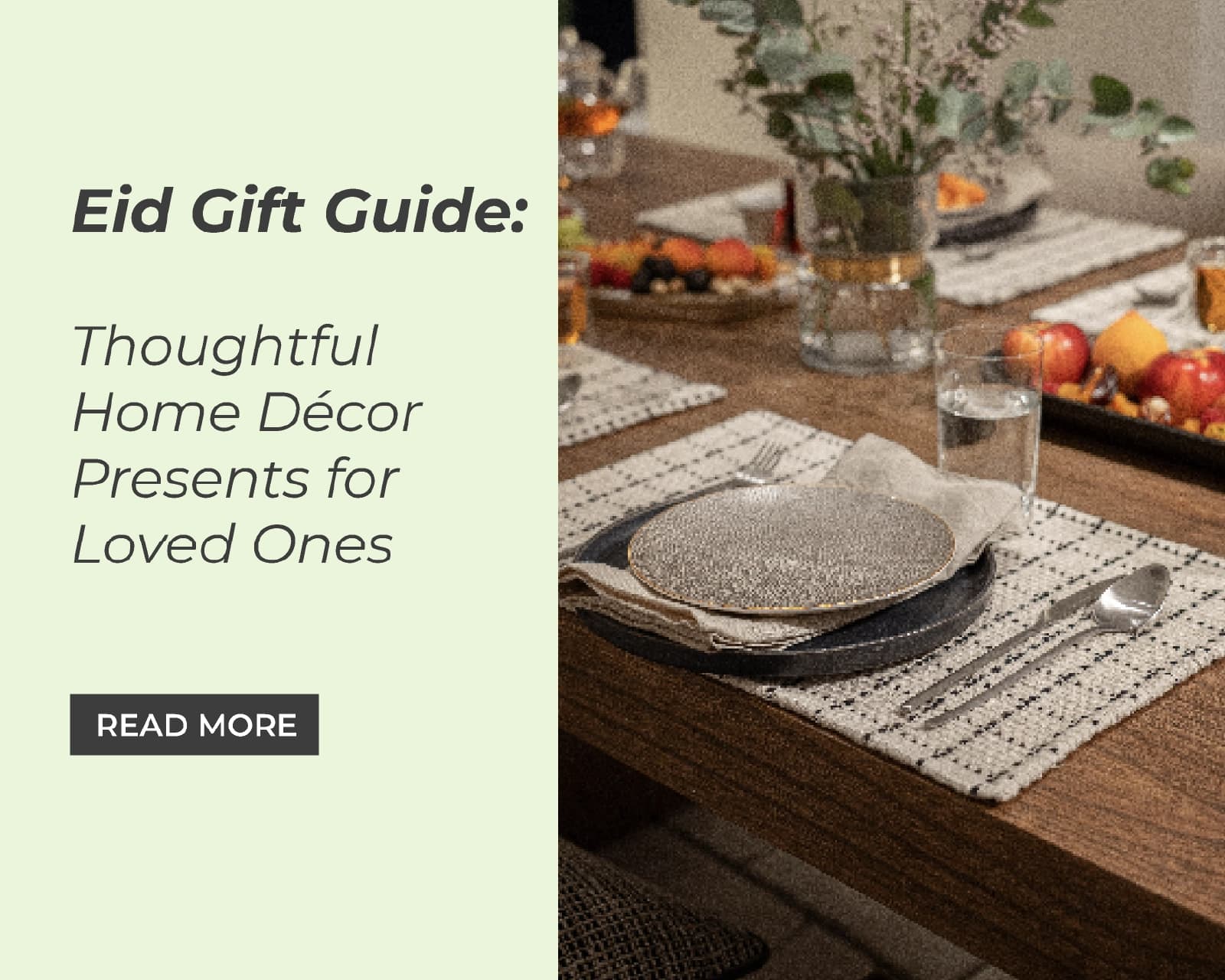 Eid Gift Guide: Thoughtful Home Décor Presents for Loved Ones