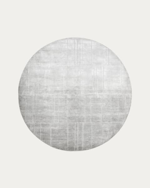 Elliot Ashton carpets in grey and silver, shown in a product top view as image 1