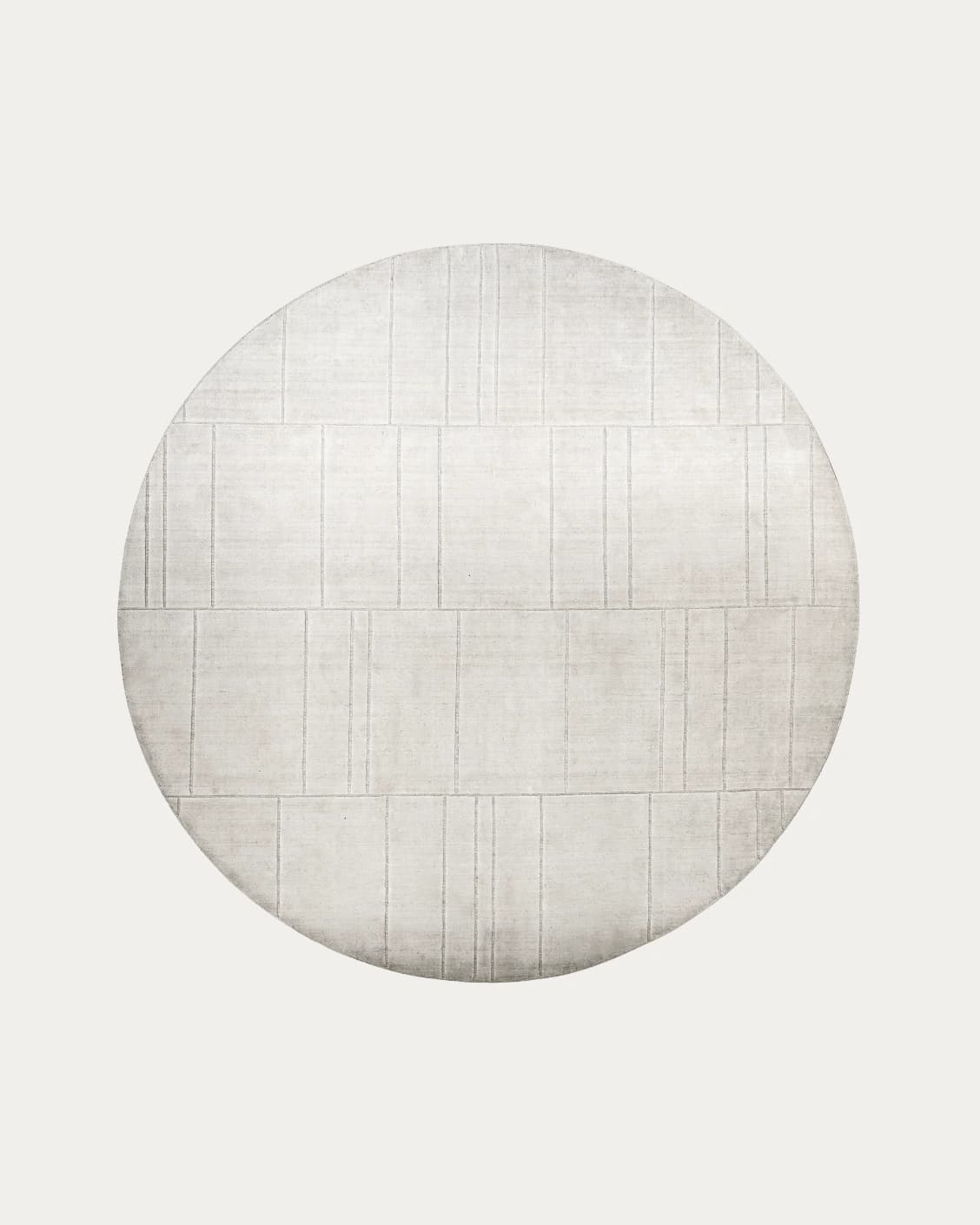 Elliot Bianca carpets in white and pearl, shown in a product top view as image 1
