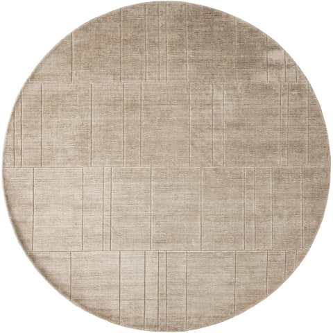 Elliot Sandy carpets in beige and taupe, shown in a product top view as image 1