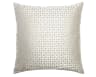 Elmas Klimt single - indoor in silver and white, shown in a product front view as image 1
