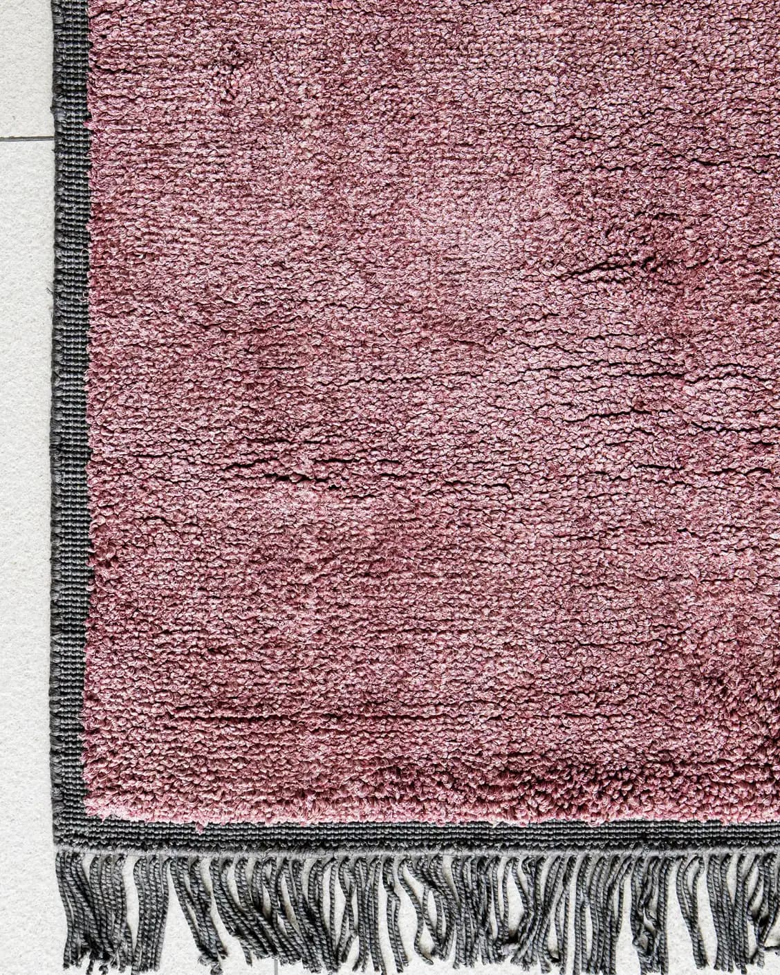 Elyse Rosso carpet in pink, shown in a product top view as image 13