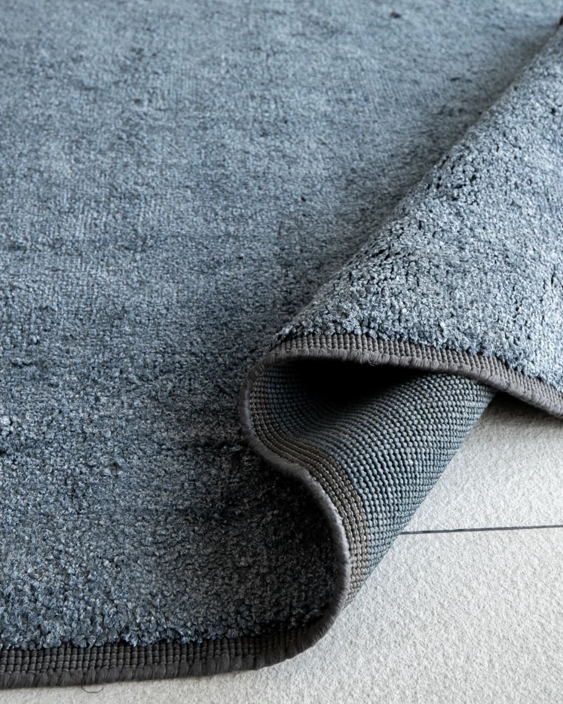 Elyse Sky carpet in sky and blue, shown in a product close-up as image 10