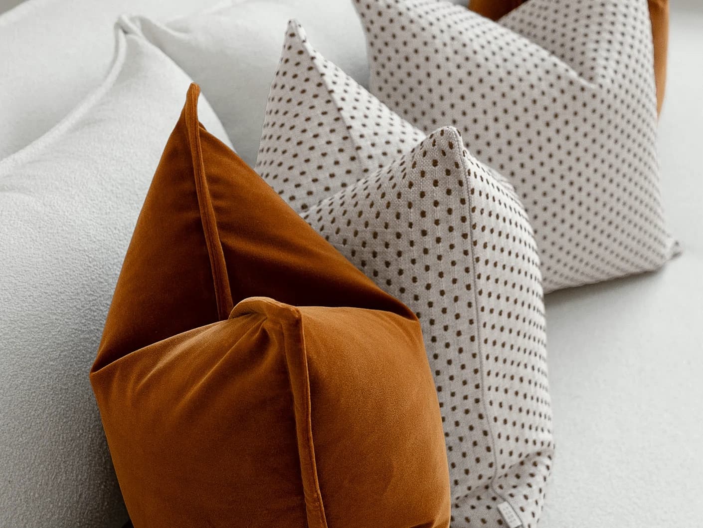 Esperanza Bundle bundle cushions, shown in a product left view