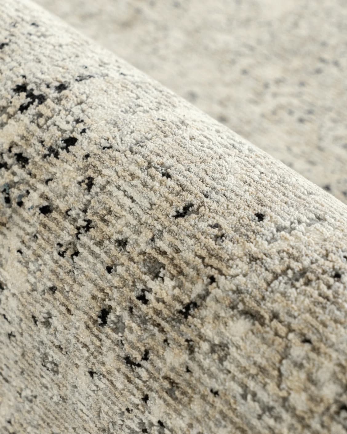Ethan Dune carpet in grey and beige, shown in a product close-up as image 11