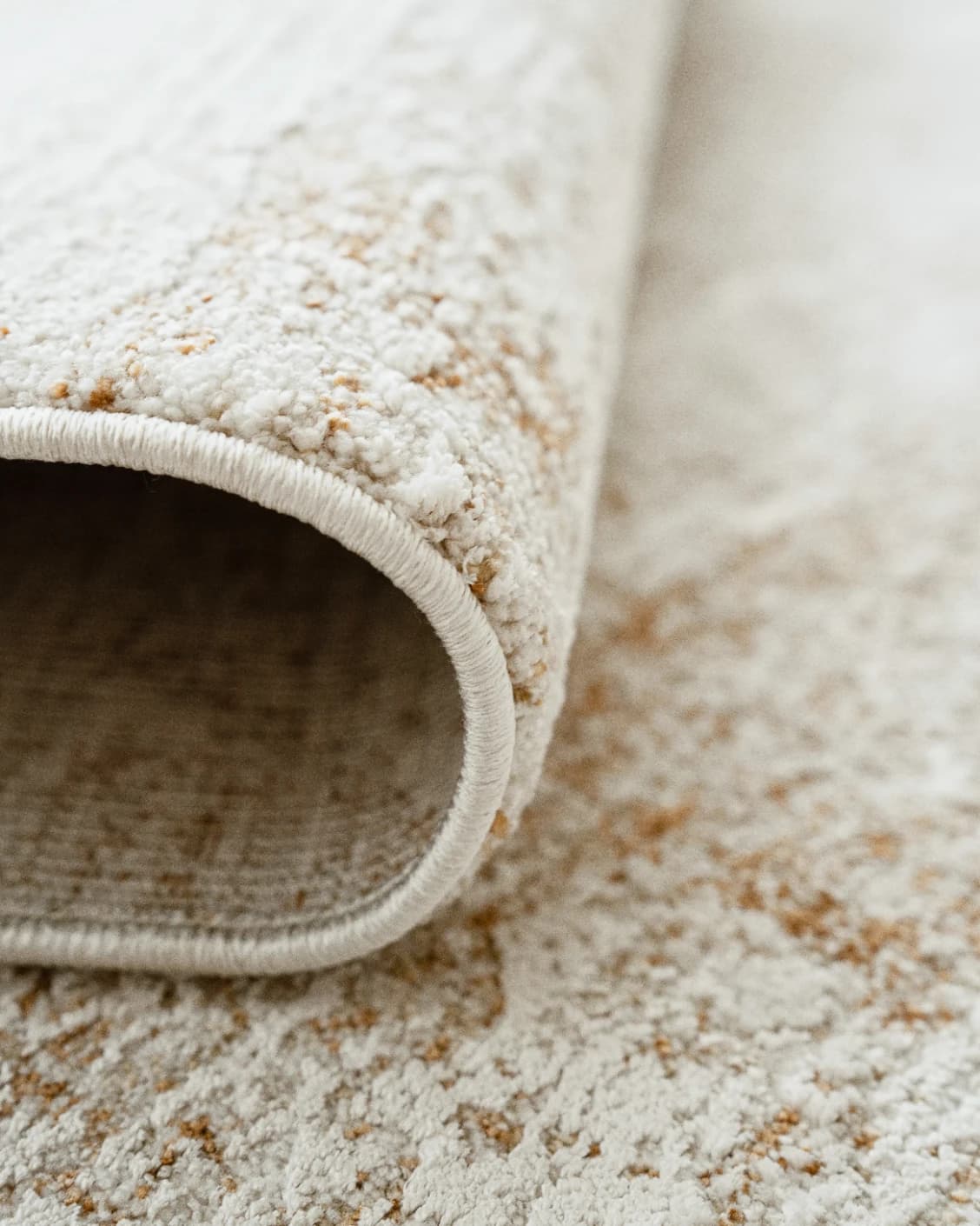 Finley Rust carpet in beige, shown in a product close-up as image 13