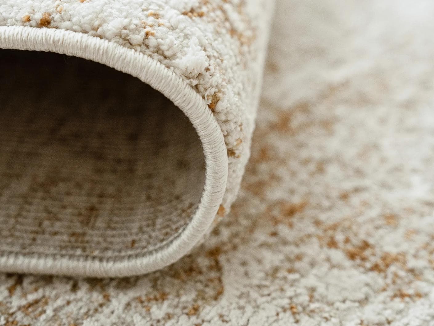 Finley Rust carpet in beige, shown in a product close-up as image 13