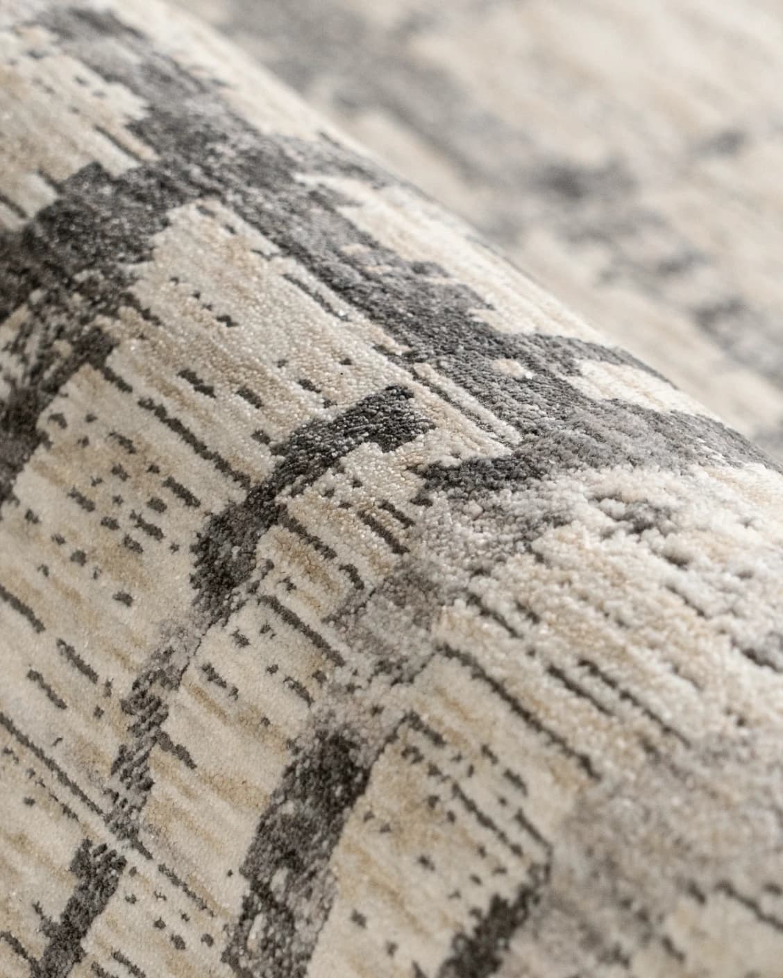 Freida Ashley carpet in grey and beige, shown in a product close-up as image 11