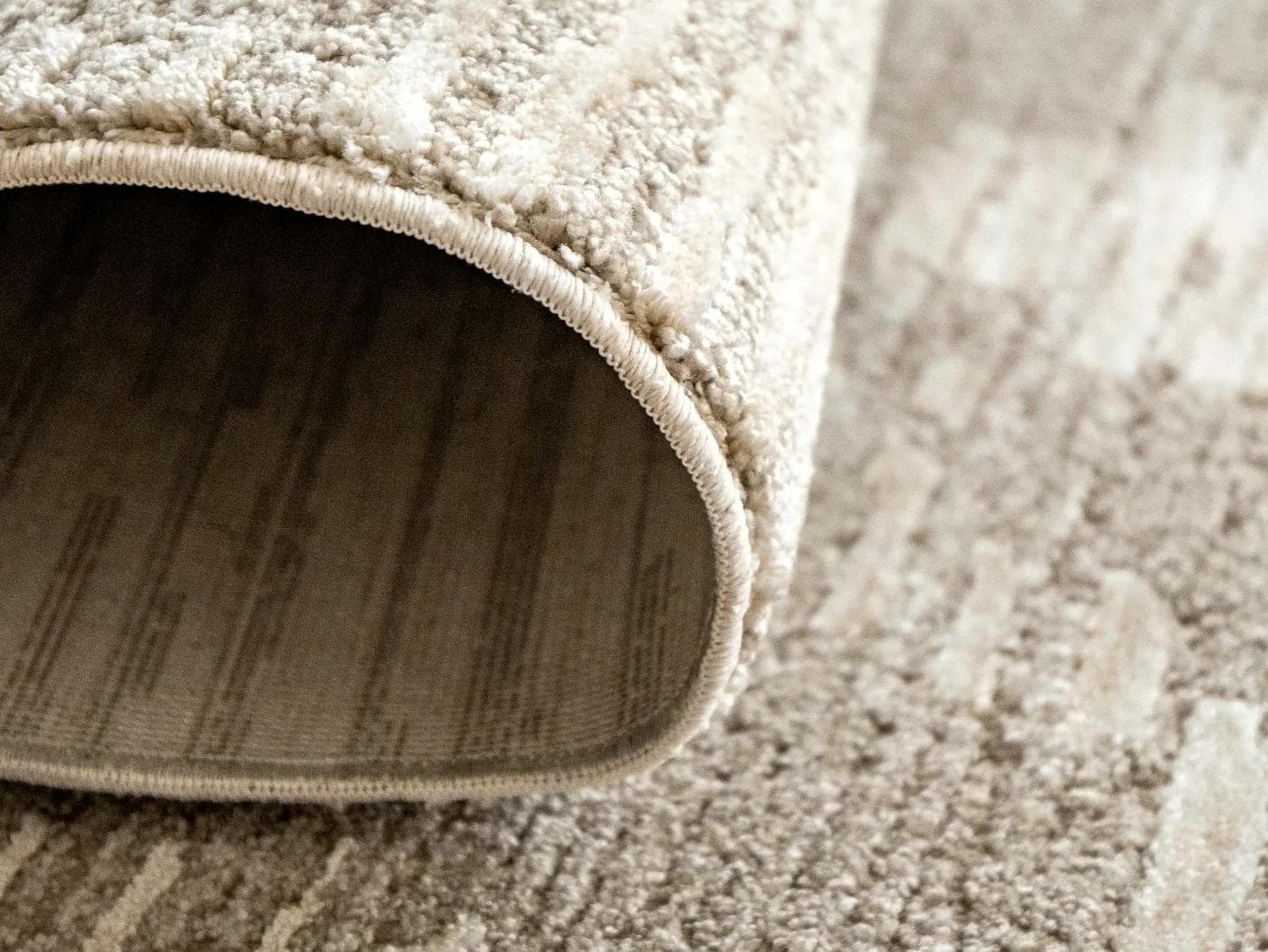 Freida Sandy carpet in beige, shown in a product close-up as image 13