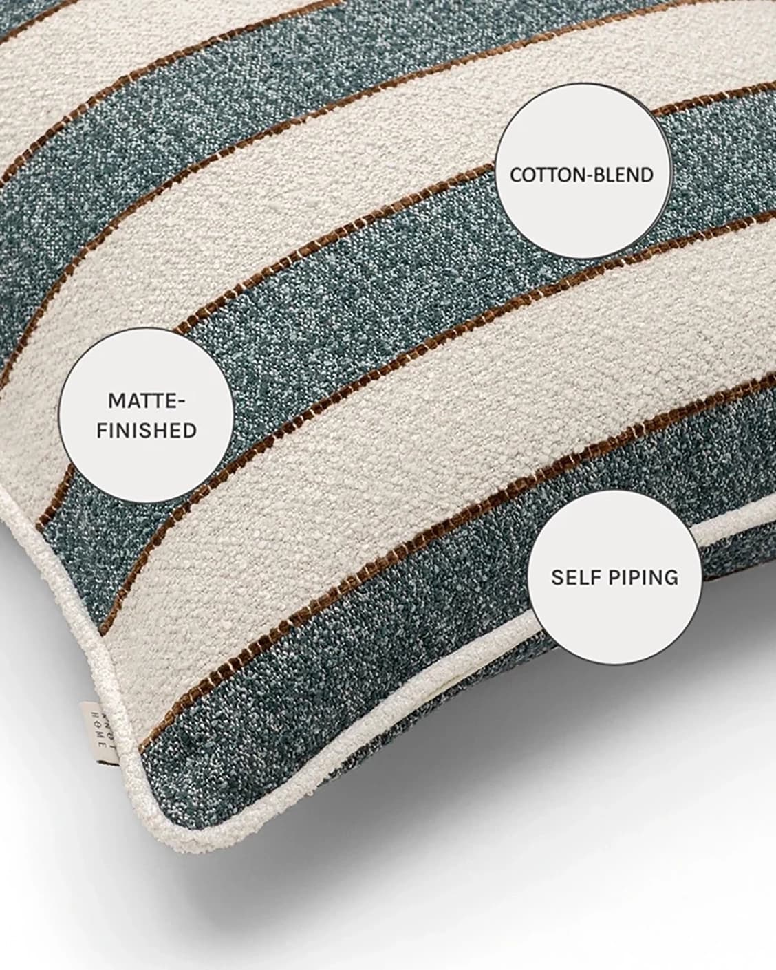 Gia Canova cushions in blue, shown in a product close-up as image 10